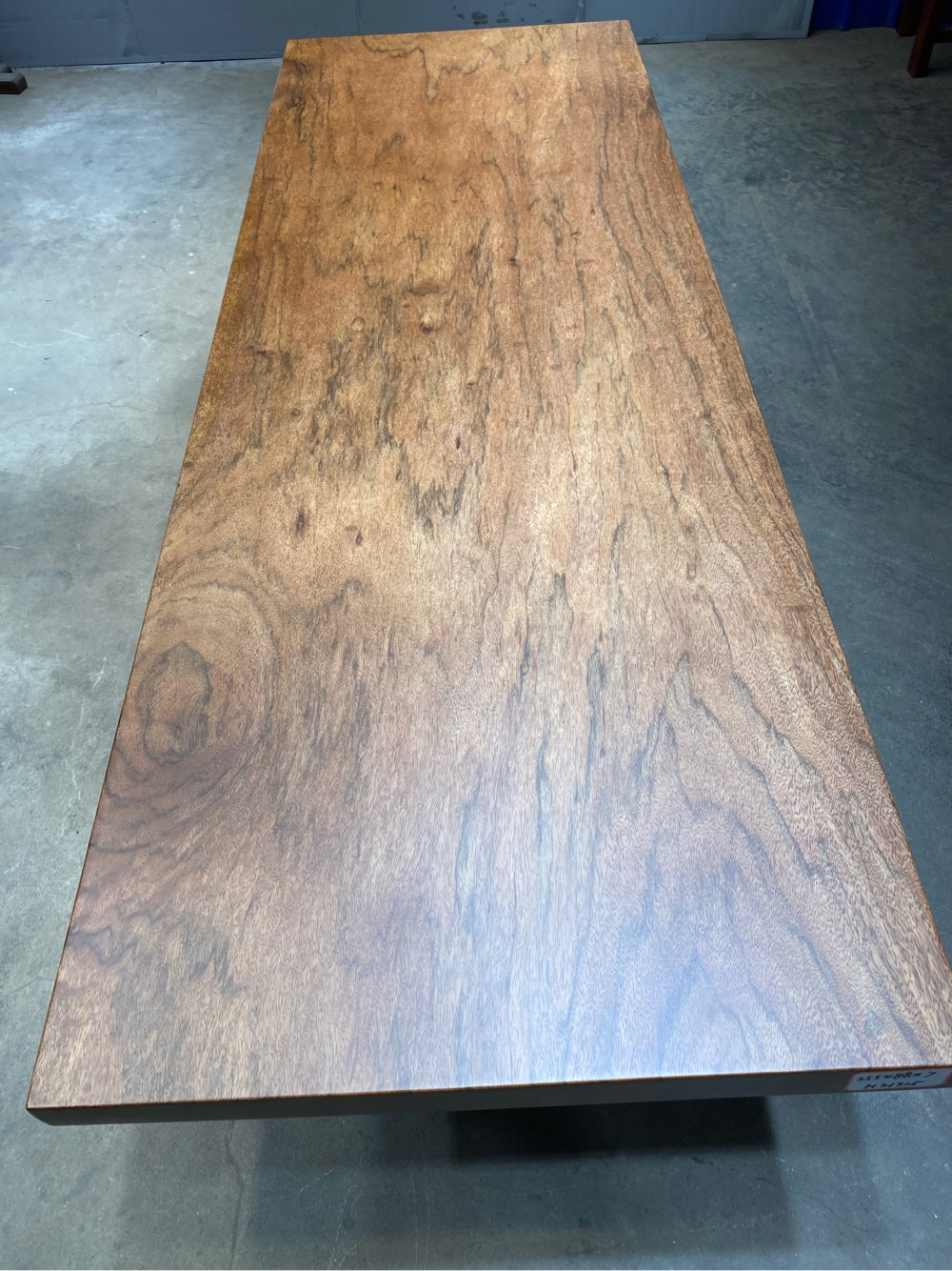Slab table, Live Edge Kitchen Table, Congo walnut slab, Walnut Dining Table 