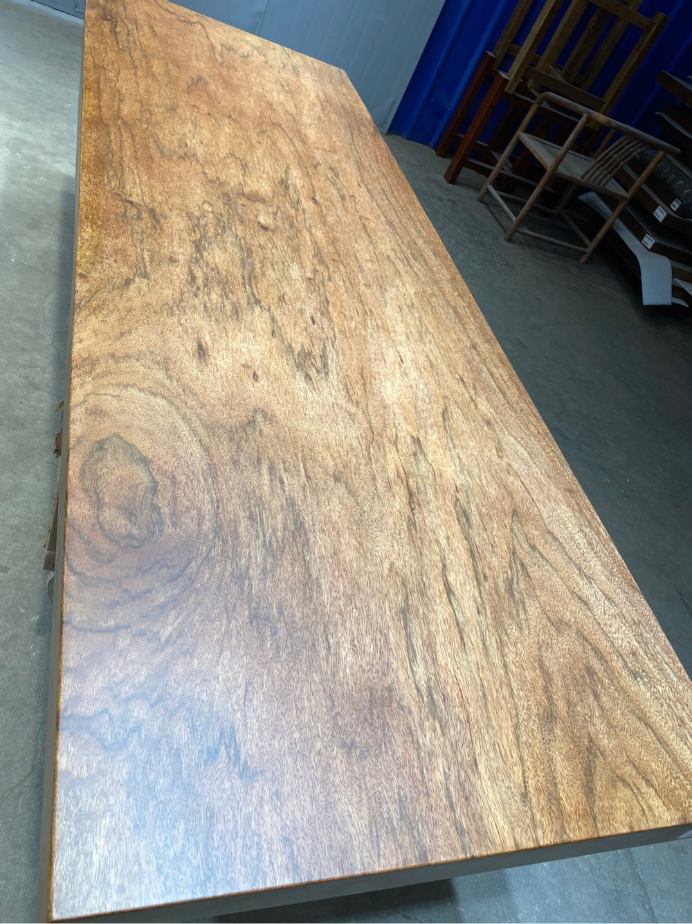 Slab table, Live Edge Kitchen Table, Congo walnut slab, Walnut Dining Table 