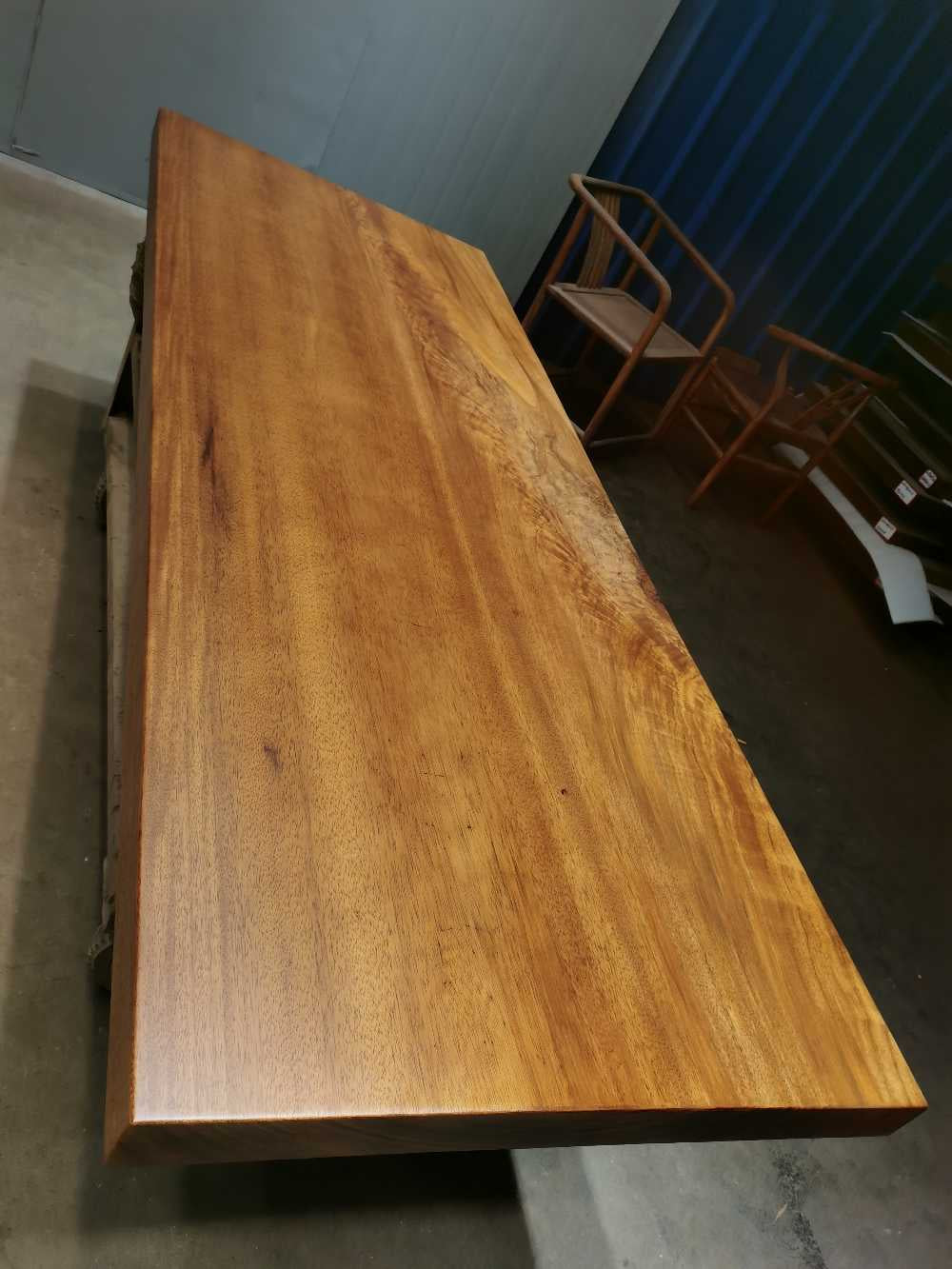 Vintage end Table, Tree Ring Table, Double Ring table, Solid Wood End Table - SlabstudioHongKong