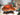 Prism Live Edge Red Color Dining Table