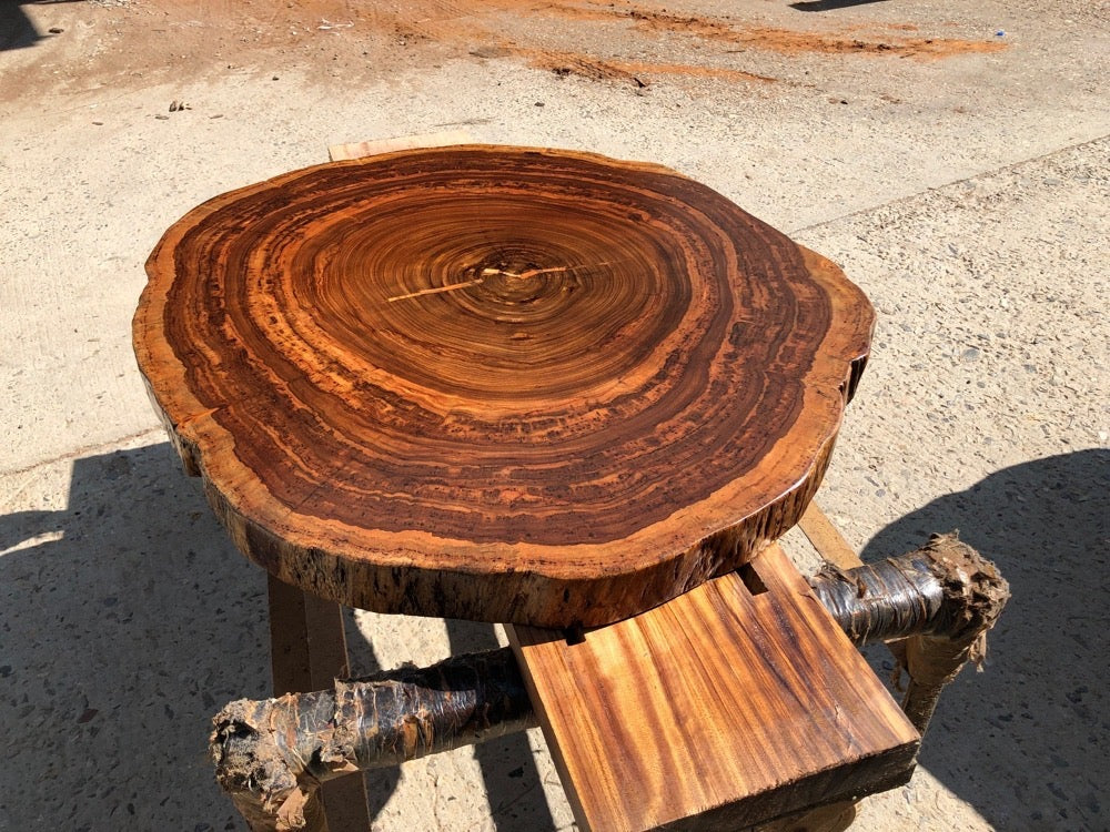 live edge round coffee table, coffee table wood, concrete coffee table, target coffee table - SlabstudioHongKong
