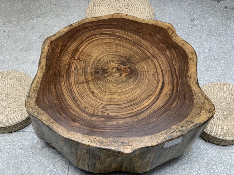 Modern coffee table, timber coffee table, log coffee table, wood coffee table - SlabstudioHongKong
