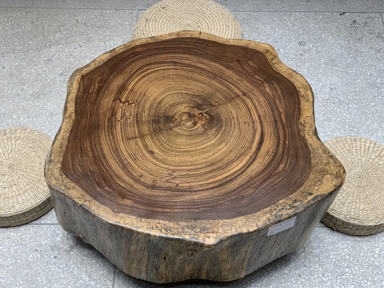 Modern coffee table, timber coffee table, log coffee table, wood coffee table - SlabstudioHongKong