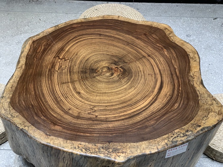 Modern coffee table, timber coffee table, log coffee table, wood coffee table - SlabstudioHongKong