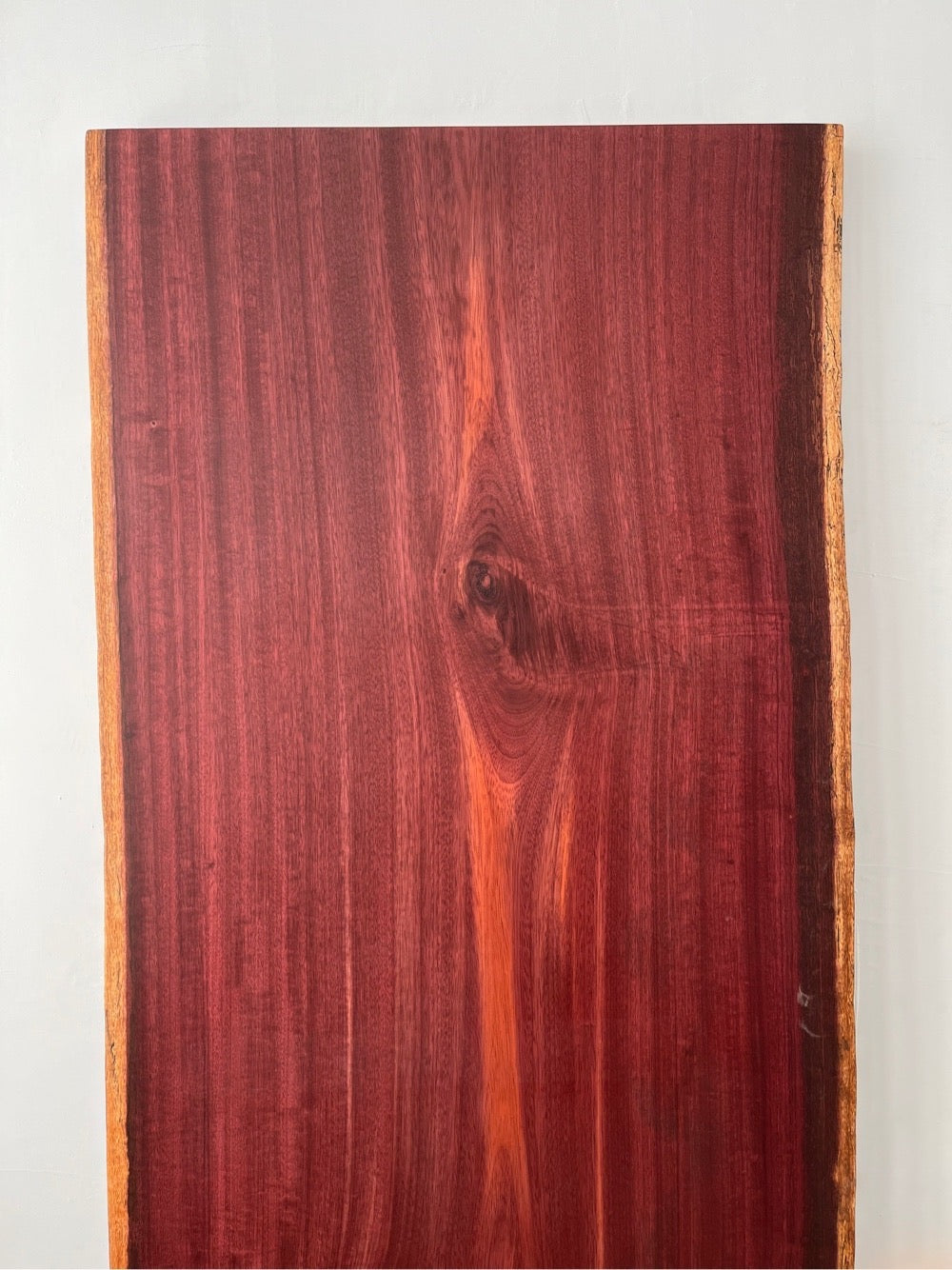 Live edge one solid purple heart wood slab For sale, purpleheart wood table, purpleheart wood slab 