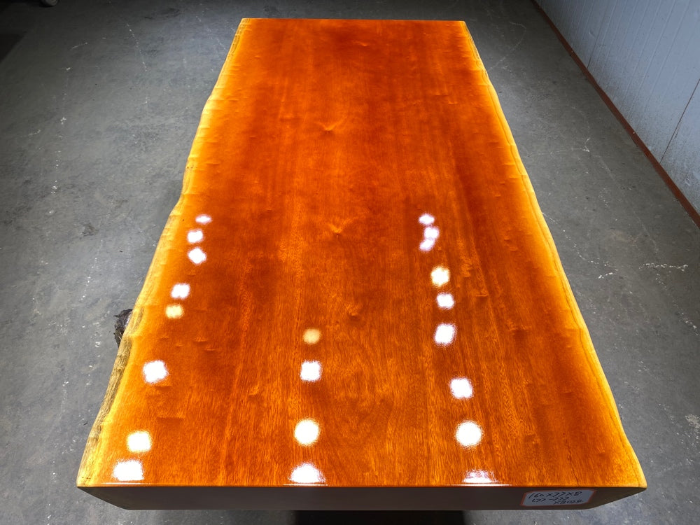 Zambia wood slab table top, Rhodesian Copal wood slab coffee table - SlabstudioHongKong