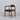 Illuminate Black Leather Padded Walnut Wood Chair