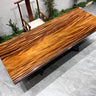 Custom Wood Slab Kitchen, Walnut Dining Table, Walnut Table, Solid American Walnut - SlabstudioHongKong
