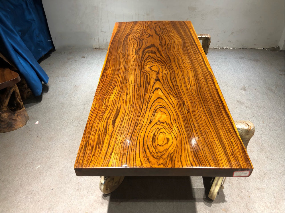 Zingana slab, Zingana wood slab, Zingana table, Zingana wood - SlabstudioHongKong