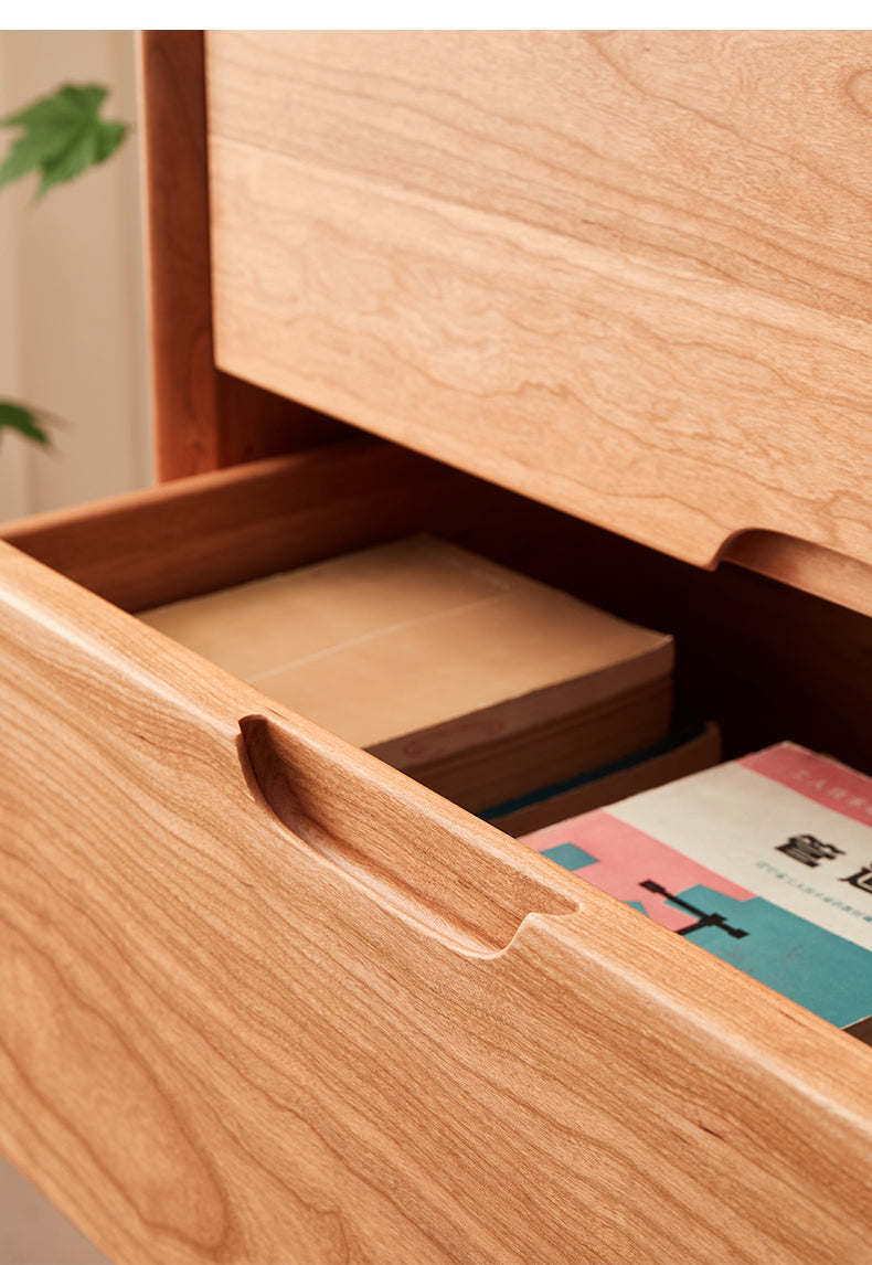 cherry cabinets, cherry dresser, cherry wood cabinets, cherry wood kitchen cabinets - SlabstudioHongKong