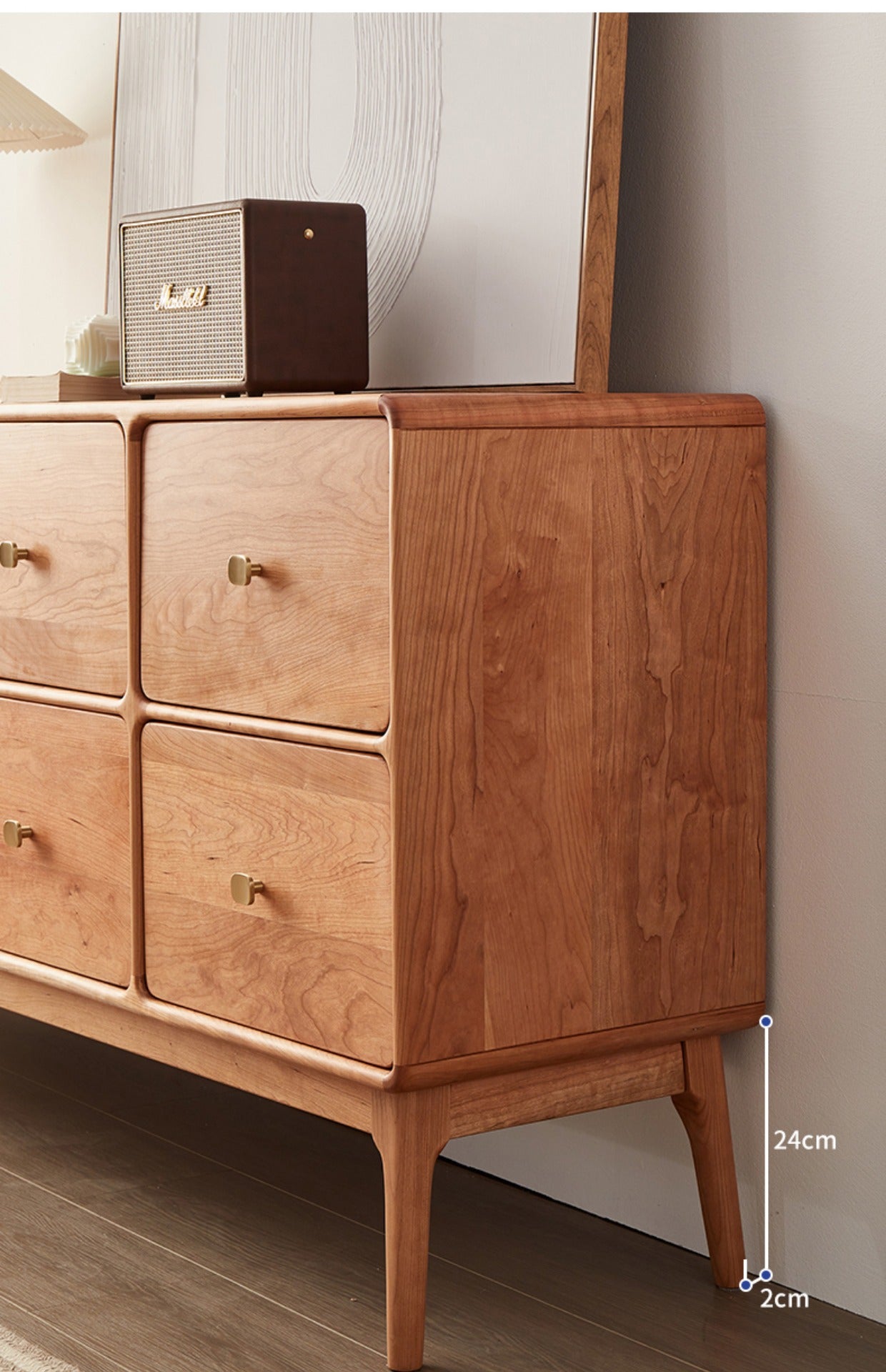 Cherry sideboard, sideboard, walnut sideboard, sideboard cabinet, white oak sideboard - SlabstudioHongKong