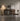 Classic Elegance Snow Glass Solid Walnut Wood Sideboard