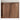 Classic Elegance Snow Glass Solid Walnut Wood Sideboard