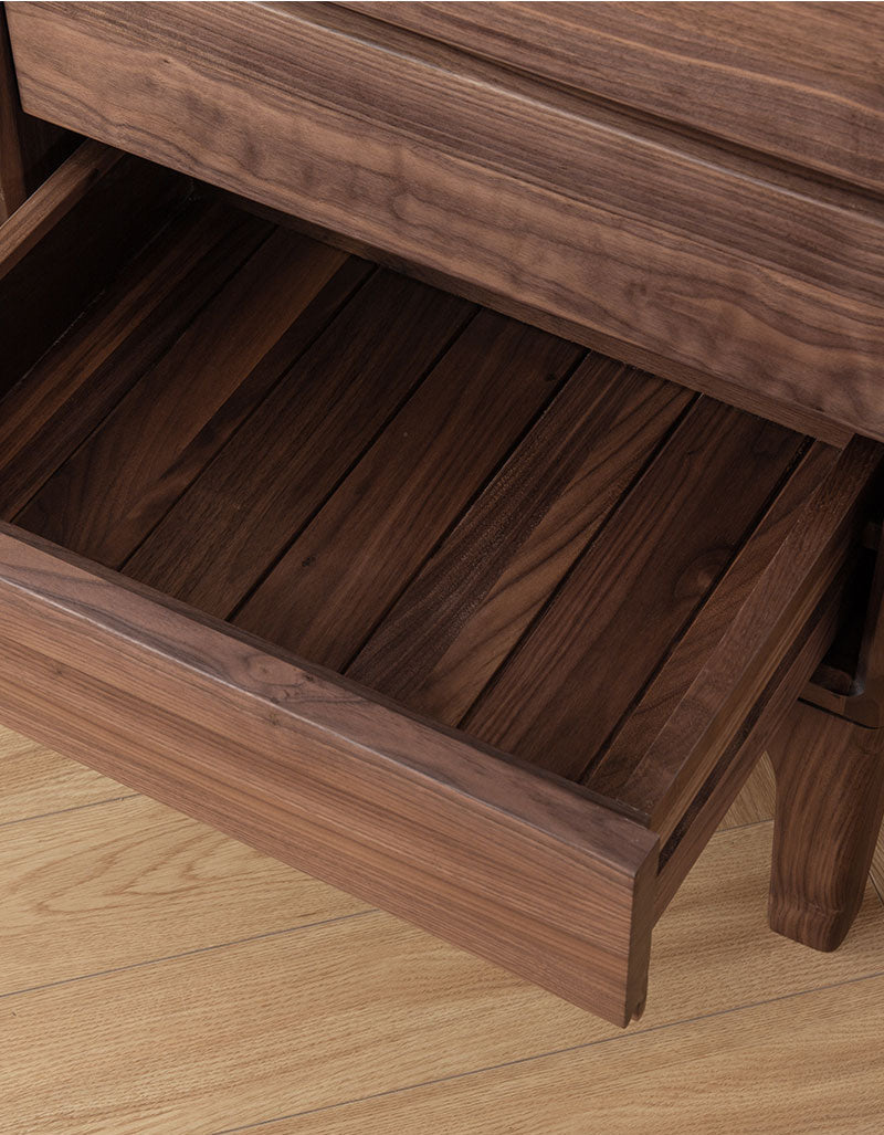walnut wood cabinet, wood cupboard, high quality wood storage cupboard, walnut cabinets - SlabstudioHongKong