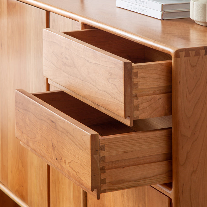 cherry shoe cabinet, cherry wood shoe cabinet , cherry wood shoe storage cabinet - SlabstudioHongKong