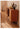 Natural Cherry Wood Kitchen Cupboard with Sliding Door