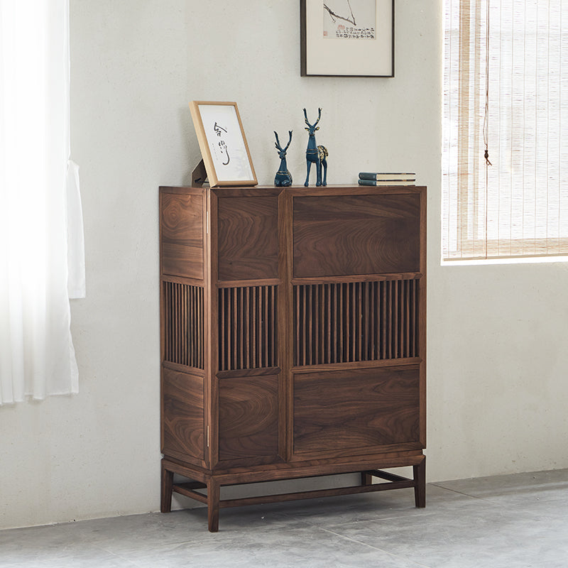 China style Cabinet, Walnut China Cabinet, Wooden Storage Cabinets, Cherry Cabinets - SlabstudioHongKong