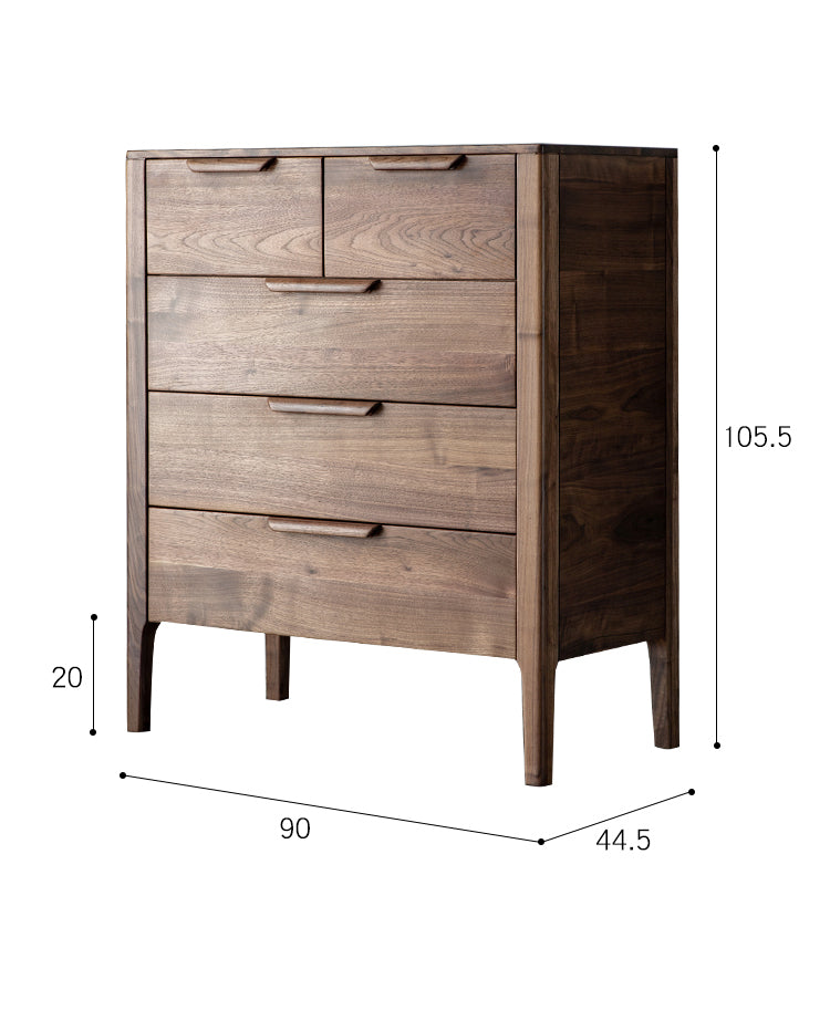 modern solid walnut cabinets, walnut buffet cabinet, walnut cabinet kitchen, walnut filing cabinet - SlabstudioHongKong