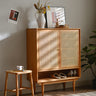 oak shoe cabinet, dark oak shoe cabinet, gracie oaks shoe cabinet ,grey oak shoe cabinet - SlabstudioHongKong