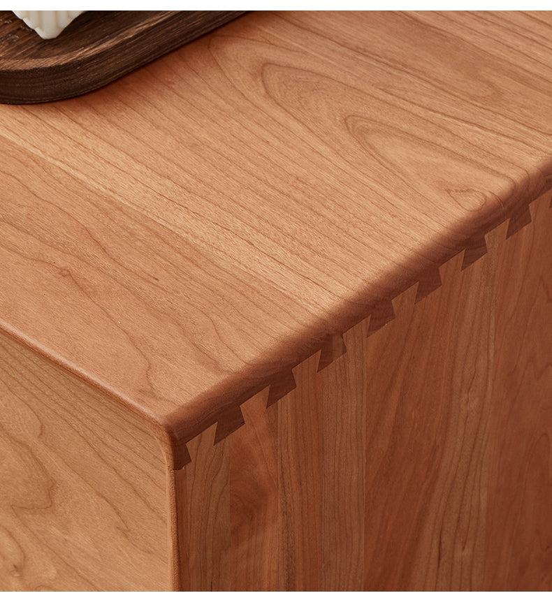 Solid Black walnut wood dresser, Black walnut wave dresser - SlabstudioHongKong
