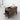Elemental Solid Black Walnut Tea and Small Things Side Table