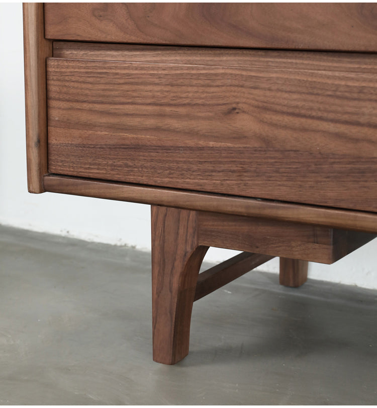 solid walnut kitchen cupboard, maple kitchen cabinets, natural wood kitchen cabinets - SlabstudioHongKong