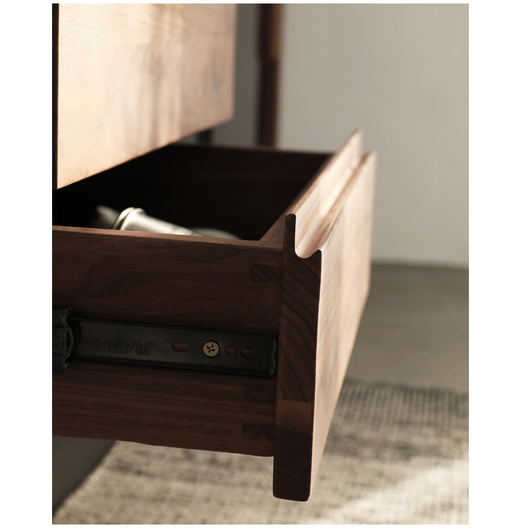 solid walnut kitchen cupboard, maple kitchen cabinets, natural wood kitchen cabinets - SlabstudioHongKong
