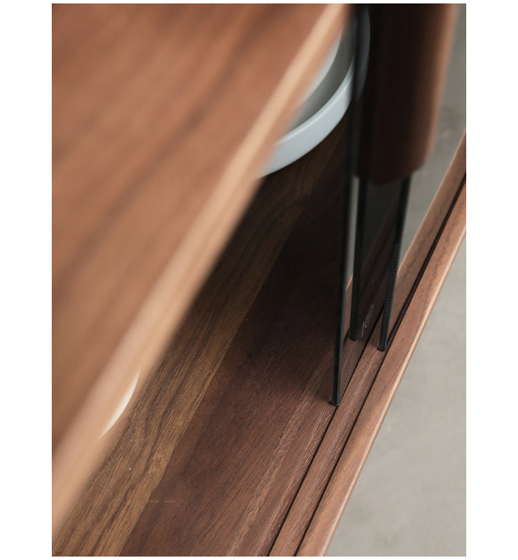 solid walnut kitchen cupboard, maple kitchen cabinets, natural wood kitchen cabinets - SlabstudioHongKong