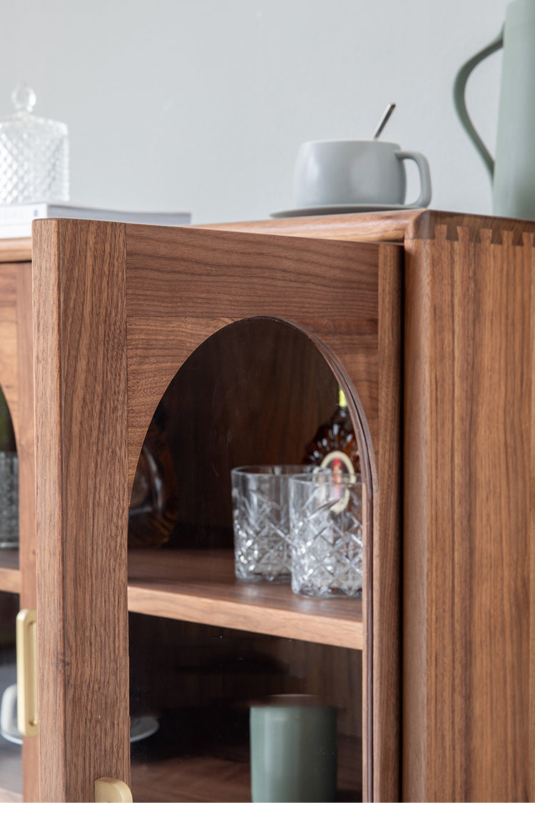 solid wood kitchen cupboard, knotty alder cabinets, cherry cupboard,high quality wood cabinets - SlabstudioHongKong