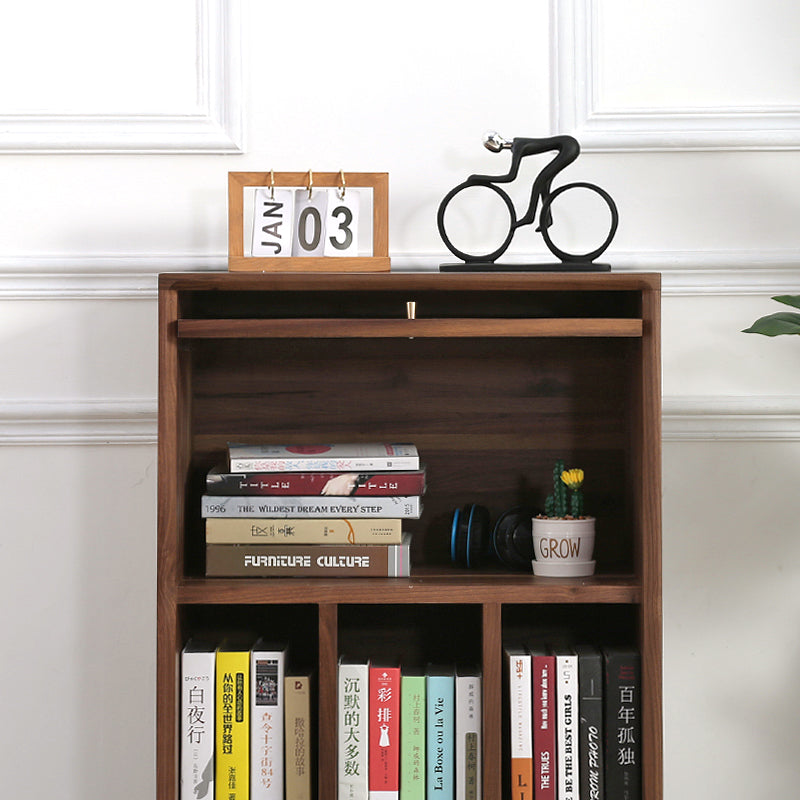 walnut book cabinet, best wood for cabinets, natural maple cabinets, reclaimed wood cabinet - SlabstudioHongKong