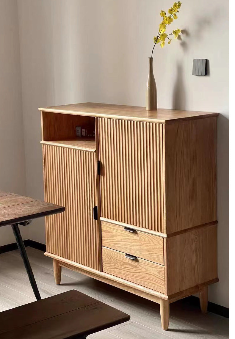 wood handmade cabinets, walnut cupboard, wood cabinet, wood kitchen cabinets - SlabstudioHongKong