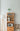 Multi-Functional Solid Cherry Wood Narrow Coffee Kitchen Cupboard