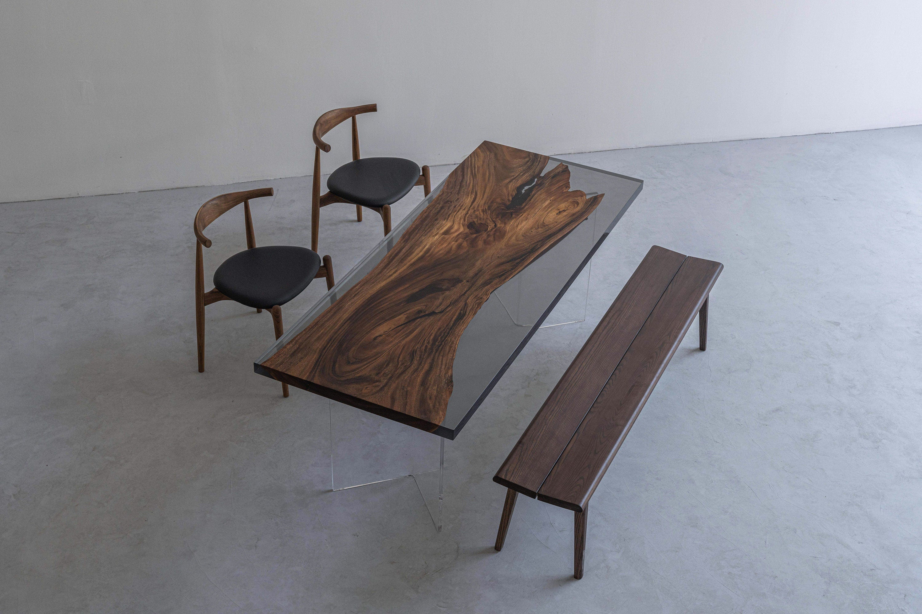 new modern table, epoxy table, epoxy resin table, River table,not olive wood, epoxy desk - SlabstudioHongKong