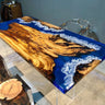 olive table, Epoxy Table Top Fully Customized Thick Resin River Table Indoor Outdoor - SlabstudioHongKong
