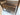 Vintage Mid Century Drexel Parallel Black Walnut Wood Side End Table Nightstand