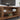 Japanese Style TV Stand in Black Walnut Wood: Zen-inspired Elegance, Minimalist Design