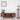Artisan Crafted Stylish Black Walnut Wood TV Stand