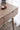 White Ash Wood Dressing Vanity Set Mirror Table