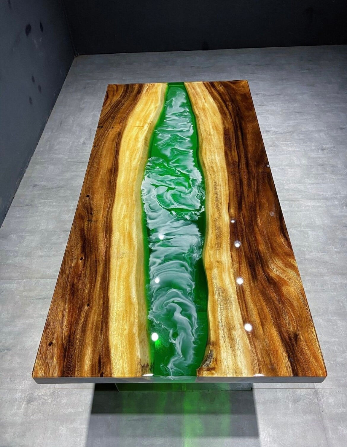 Custom Epoxy Resin Coffee Table  Bar Table Counter Desk Coffee Table - SlabstudioHongKong
