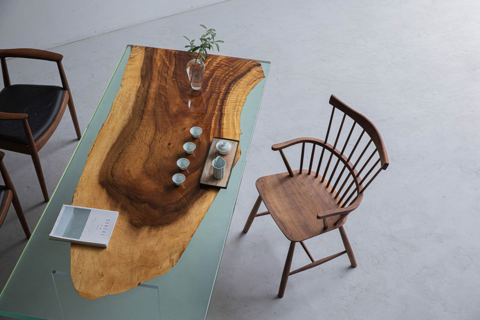 unique dining table,  Epoxy table, Epoxy resin table, Epoxy table walnut, wood table, resin table - SlabstudioHongKong