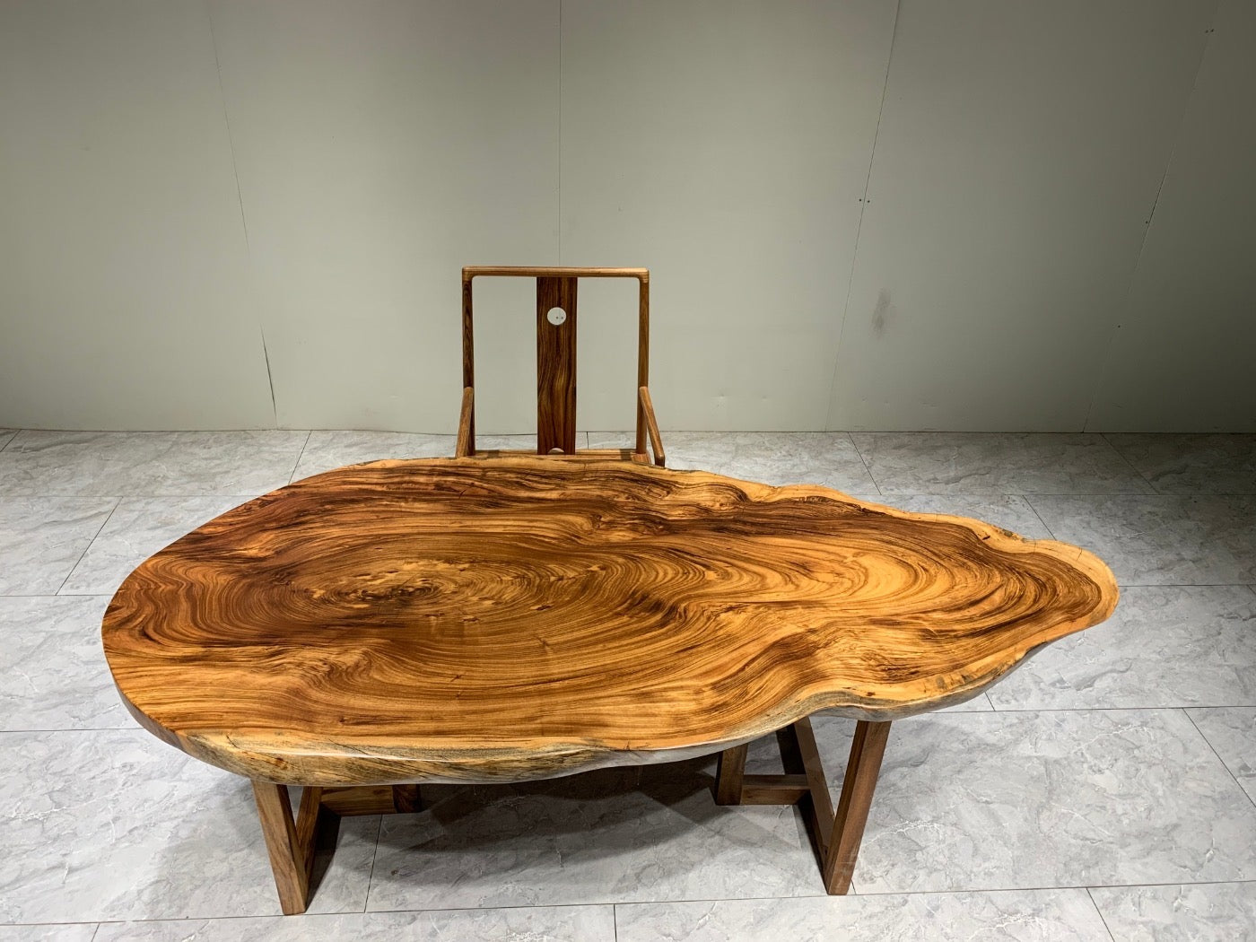 large dining table, mid century dining table, timber table pottery barn coffee table - SlabstudioHongKong