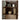 French multi-layer solid wood cabinet with rattan door in South American walnut, available in six wood types by Wood Vision.